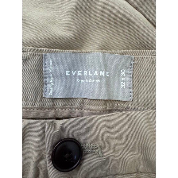 Everlane The Relaxed Chino Pant, Khaki Beige, New - Picture 6 of 8